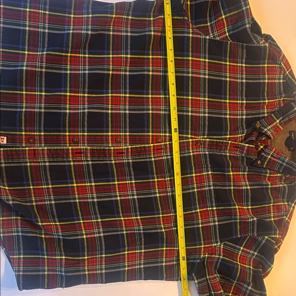 Lands' End Men's Multicolor Plaid Shirt - Picture 3 of 8